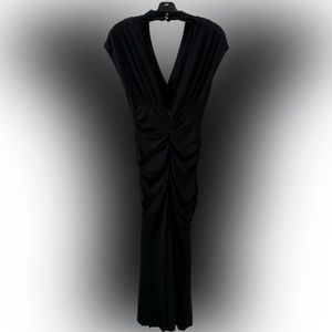 Nicole Miller size 10 black dress, zipper closure in back